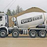 Erster Stetter-Fahrmischer mit Hardox 500 TUF