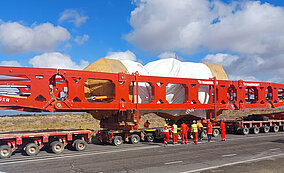 Schwerlastmodule zeigen Stärke in Usbekistan