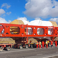 Schwerlastmodule zeigen St&auml;rke in Usbekistan