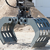 Kinshofer: Abbruch- und Sortiergreifer f&uuml;r Mini- und Kompaktbagger