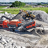 Mobile Hochleistung im Betonrecycling