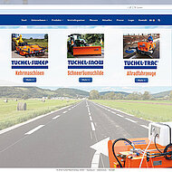 Neue Website von Tuchel Maschinenbau gibt sich klar, modern und &uuml;bersichtlich