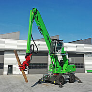 SENNEBOGEN: Gro&szlig;artige M&ouml;glichkeiten - der neue F&auml;llbagger 728 E &ndash; gemacht f&uuml;r&rsquo;s Extreme