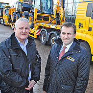 Baggerhersteller leistet Hilfe f&uuml;r britische Hochwasseropfer