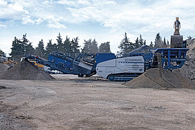 Mobile Prallbrecher überzeugen beim Einsatz in Südfrankreich