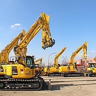 Qualit&auml;t entschied f&uuml;r Komatsu und Kuhn