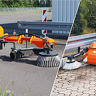 Zukunft der Kehrtechnik: Innovationen auf Messe in Aktion