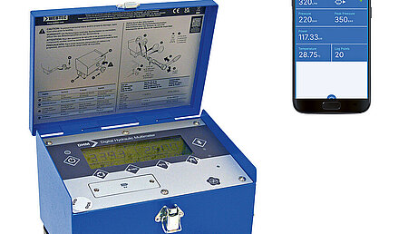 Neuer digitaler Hydrauliktester