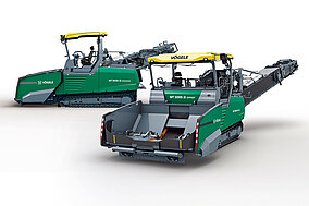 Vögele: Neue Beschicker-Generation im Doppelpack vorgestellt