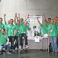 V&ouml;gele-Azubis in Ludwigshafen sind Deutscher Eurobot-Vizemeister