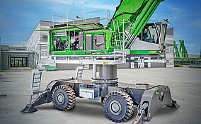 SENNEBOGEN: Neuer Premium-Umschlagbagger für Hafenumschlag: SENNEBOGEN 865 E Hybrid