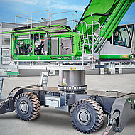 SENNEBOGEN: Neuer Premium-Umschlagbagger f&uuml;r Hafenumschlag: SENNEBOGEN 865 E Hybrid