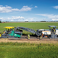 Kaltrecycling: Nachhaltige Stra&szlig;ensanierung