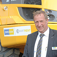 Mietpark von Swecon Baumaschinen tritt unter Swecon smartrent auf