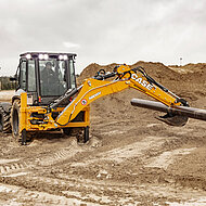 Upgrade für den Baggerlader 580SV