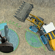 Liebherr-Werk Bischofshofen: Baustoff-Recycling als Hauptaufgabe f&uuml;r das Bauma-Modell des L 586 XPower von Liebherr