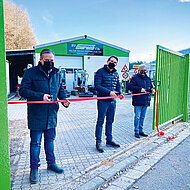 Gerach: Familienunternehmen &uuml;bergibt Mietstation in M&uuml;nchweiler an Gerach