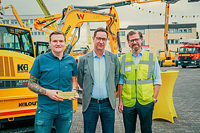 Baumaschinenverleiher eröffnet neue Niederlassung in Frankfurt/Dreieich