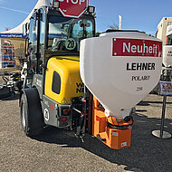 Lehner: Neuer Heckanbau-Streuer kommt rechtzeitig zum Winter