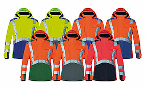 Hochfunktionelle Warnschutzkleidung