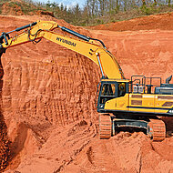 Hyundai Construction Equipment: Der neueste 50-Tonner arbeitet im Saarland