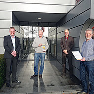 Pfreundt: Auszeichnung f&uuml;r Pfreundt mit dem &raquo;Schlauen Fuchs zur Kultur der Pr&auml;vention&laquo;