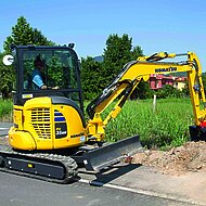 Komatsu: Im Garten- und Landschaftsbau zu Hause