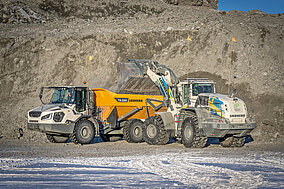 Zuverlässige Erdbewegung im hohen Norden