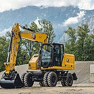 Zeppelin: Neuen Mobilbagger Cat M316 vorgestellt