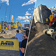 Bauma-Deb&uuml;t f&uuml;r den neuen Schaufelseparator