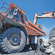 Muldenkipperreifen bew&auml;hren sich im&nbsp;spanischen Schieferbergwerk