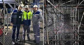 Arbeit im Heizkessel: Geda 300 Z Boiler Hoist im Einsatz in der Türkei 