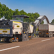 WIRTGEN: Gro&szlig;fr&auml;se erweist sich als Effizienzmeister im Einsatz