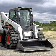 Kettensystem f&uuml;r Kompaktradlader