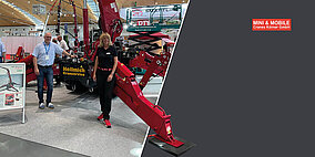 Kranübergabe während der »Platformers' Days« in Karlsruhe