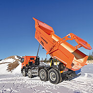 Mit Hochleistungskippern auf der IAA Transportation