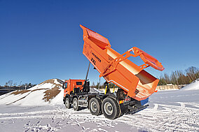 Mit Hochleistungskippern auf der IAA Transportation