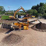 Backers: Recycling-Trockenverfahren f&uuml;r die Boden- und Bauschuttaufbereitung