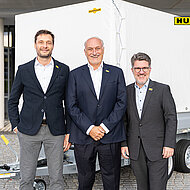 Neues Führungsduo in der Geschäftsleitung bei Humbaur 