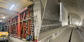 Außenrüttler punkten im Brenner-Basistunnel