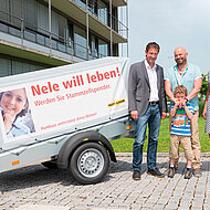 Humbaur unterst&uuml;tzt Spendenaktion &raquo;Nele will leben&laquo; mit Steely-Anh&auml;nger