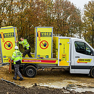 F&uuml;nf Standorte f&uuml;r schnellen Einsatz 