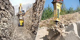 Hydraulische Anbaugeräte im Messe-Gepäck