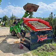 XAVA Recycling: Kompaktsieb f&uuml;r den GaLaBau entwickelt