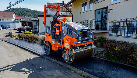 Vollelektrisch einbauen und verdichten