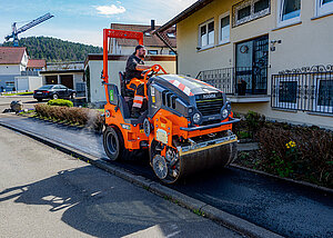 Vollelektrisch einbauen und verdichten