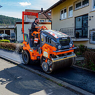 Vollelektrisch einbauen und verdichten