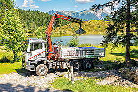 Traditionsunternehmen setzt auf  Fassi-Lösungen