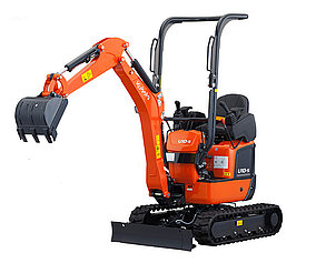 Kubota kündigt die Markteinführung der neuen Minibagger K008-5 und U10-5 an.