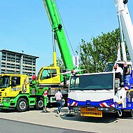 Tadano: 60-Tonner feiert dreimalige Messepr&auml;senz